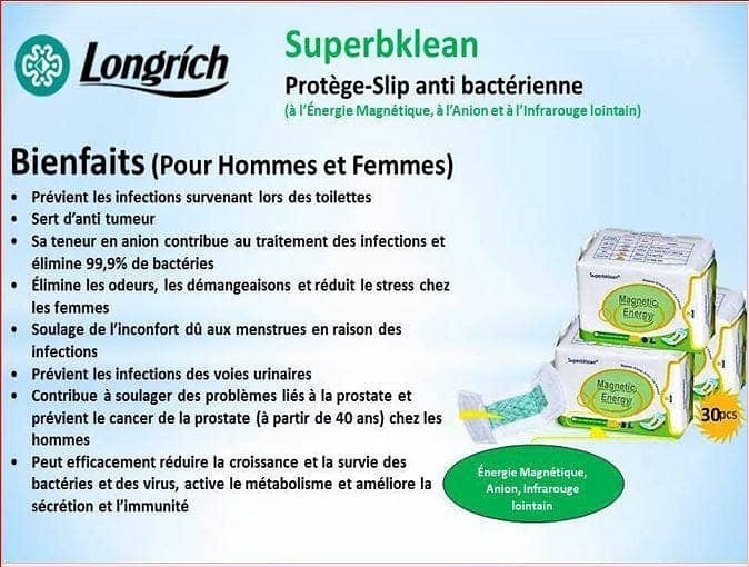 Protège slip thérapeutique
