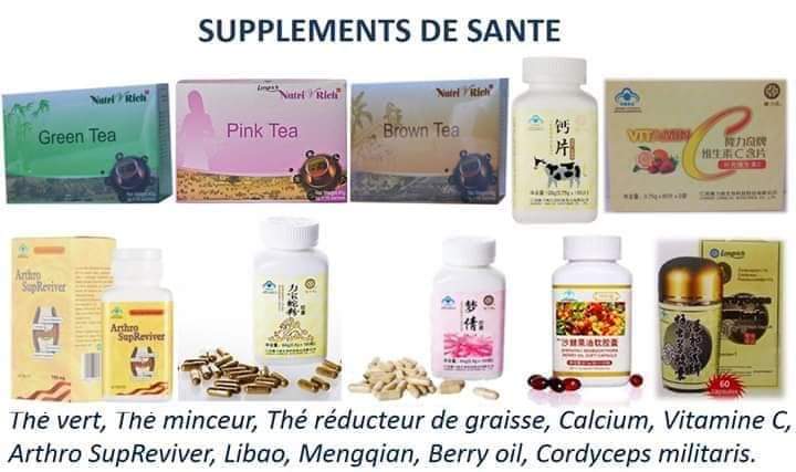 Suppléments de santé
